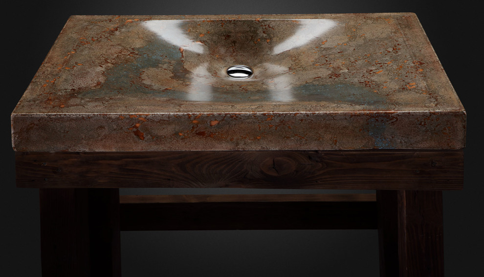 Обложка проекта: concrete sink "The mirage in a desert"