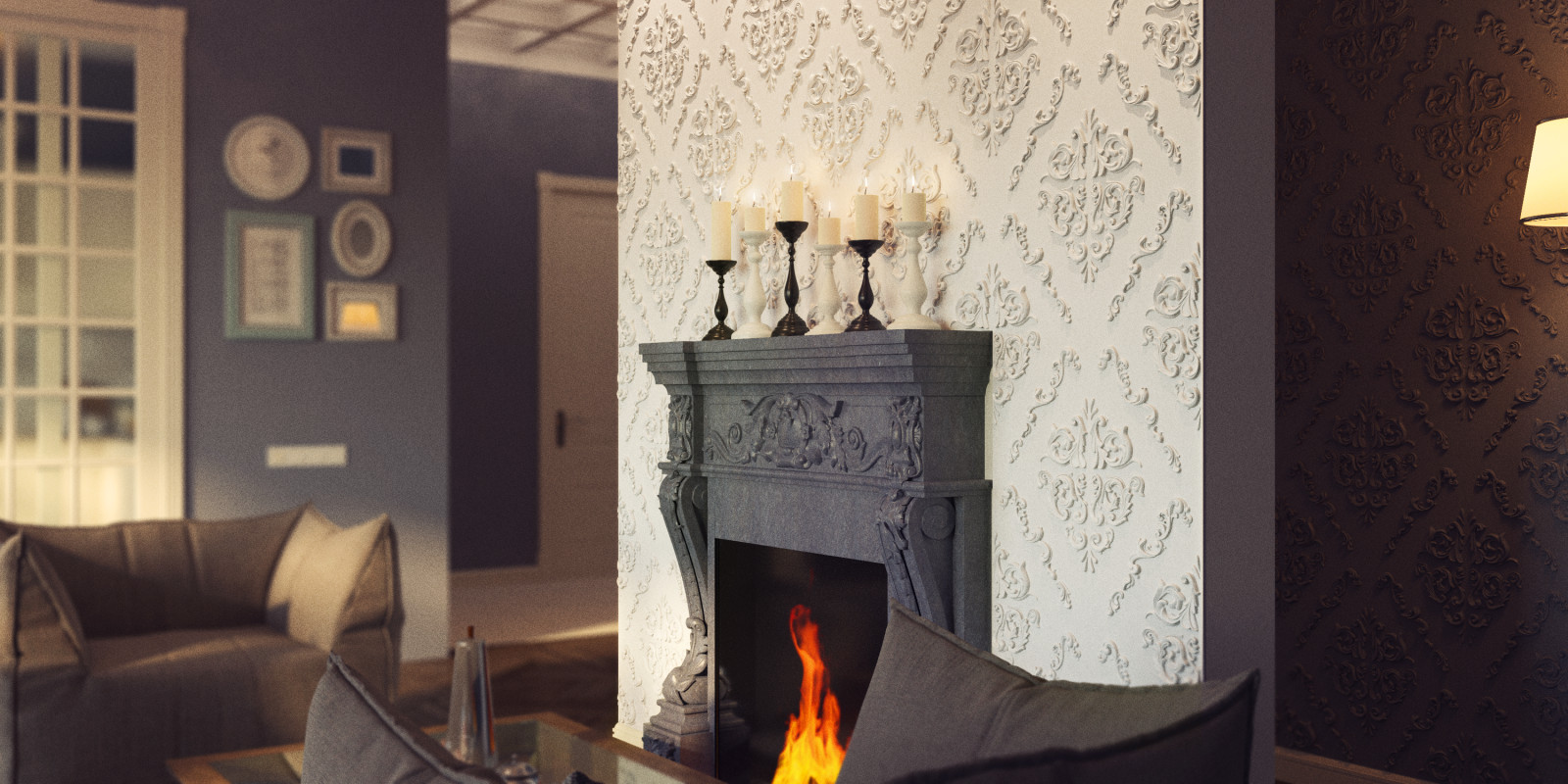 Гипсовые  панели Versalle