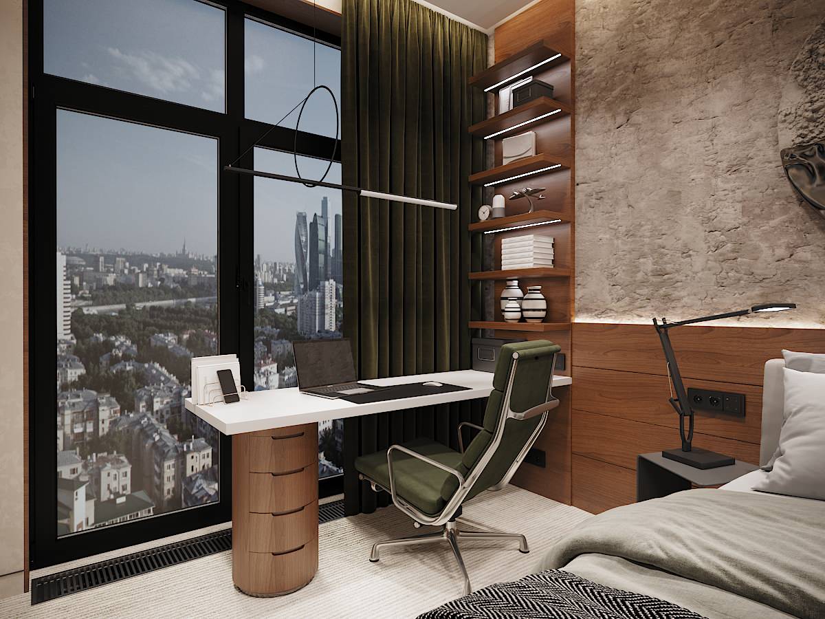 Квартира 68 м2 ЖК "Stellar City". Современный стиль
