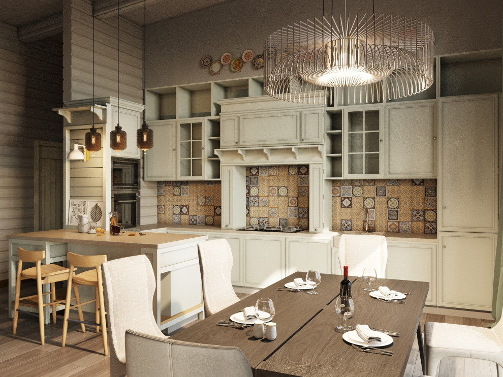 Интерьеры жилого дома в Новосибирске