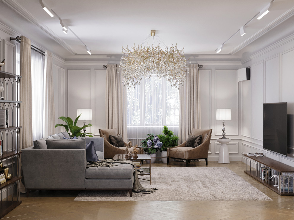 Гостиная в частном доме