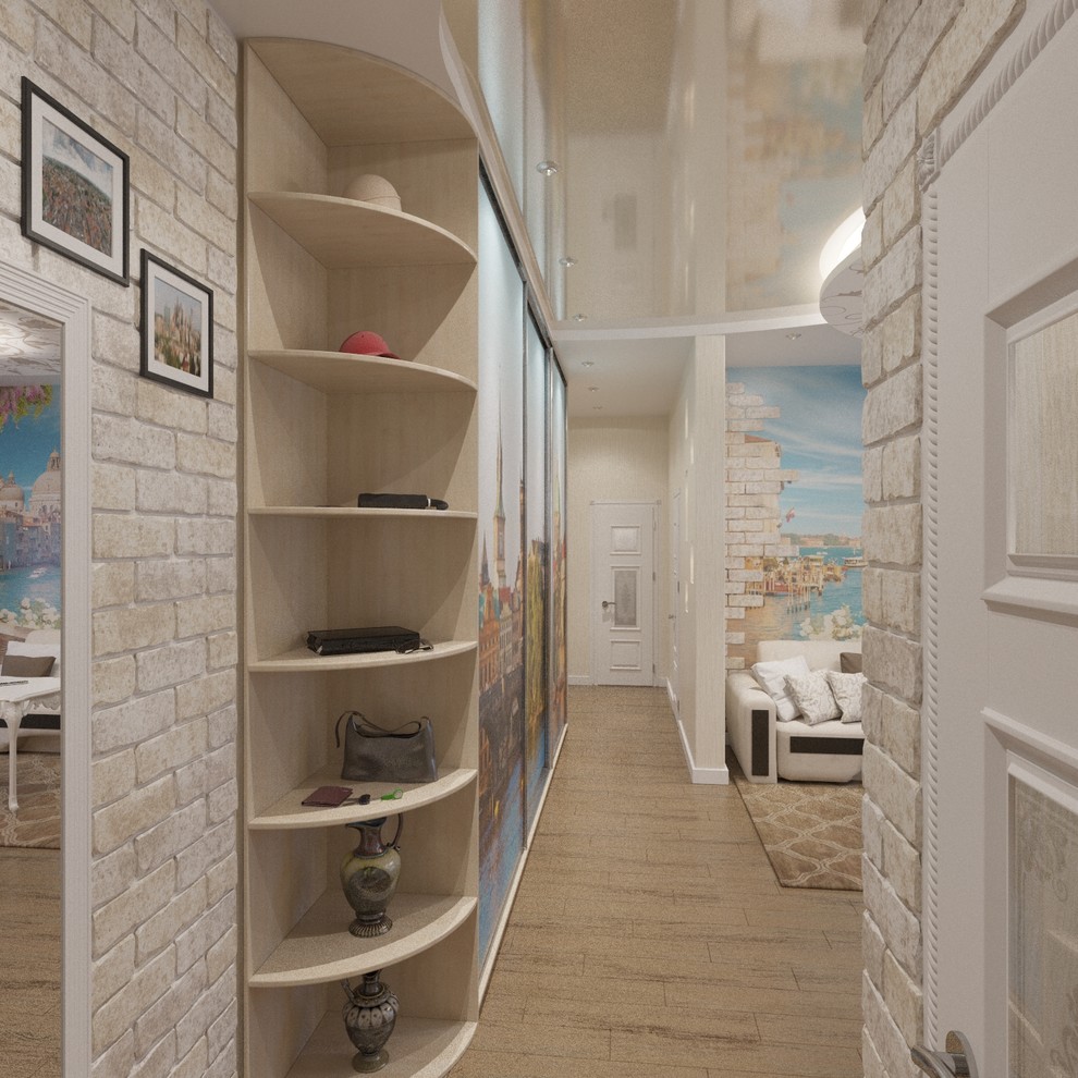 кухня-гостиная в ЖК Бавария