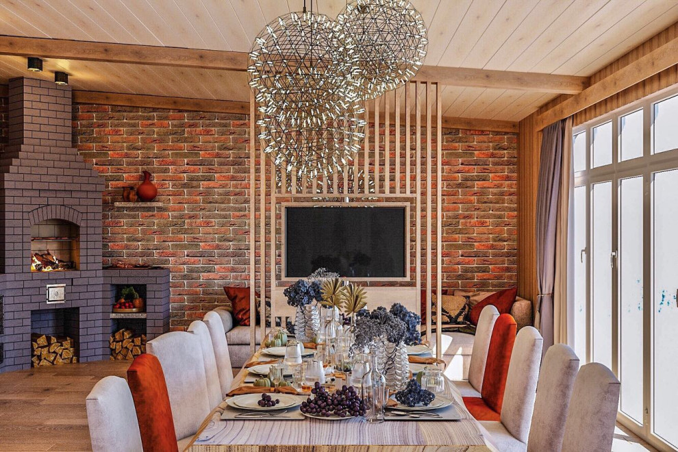 Дизайн-проект гостевого домика в горах