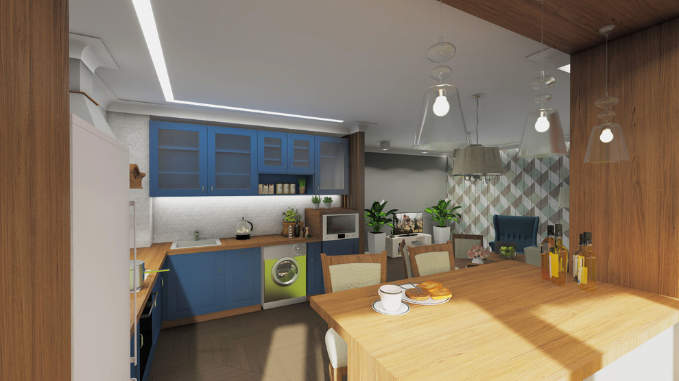 Американско-скандинавский стиль в трешке ленпроекта.)