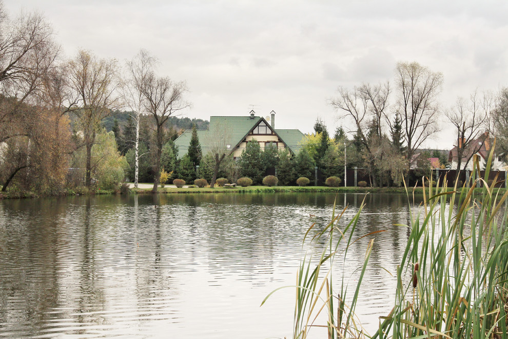 House on pond