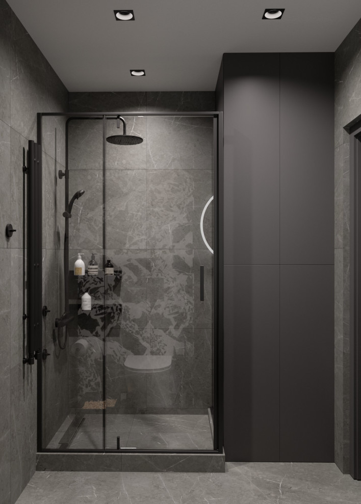 Квартира в Санкт-Петербурге в темных тонах