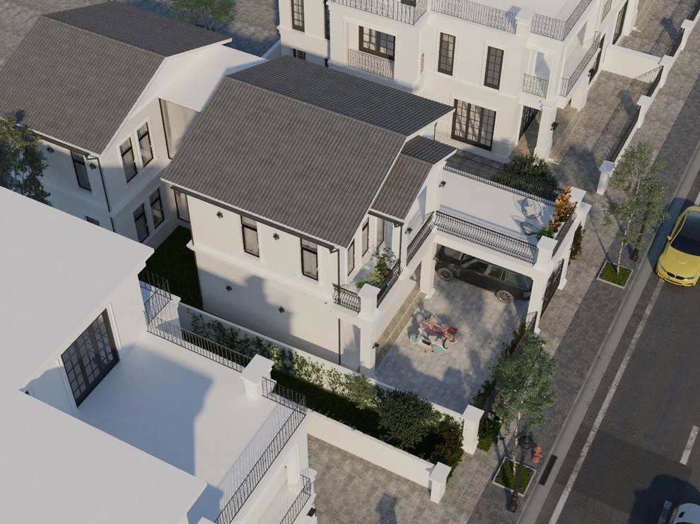 Концепция загордной жизни на 3 семьи