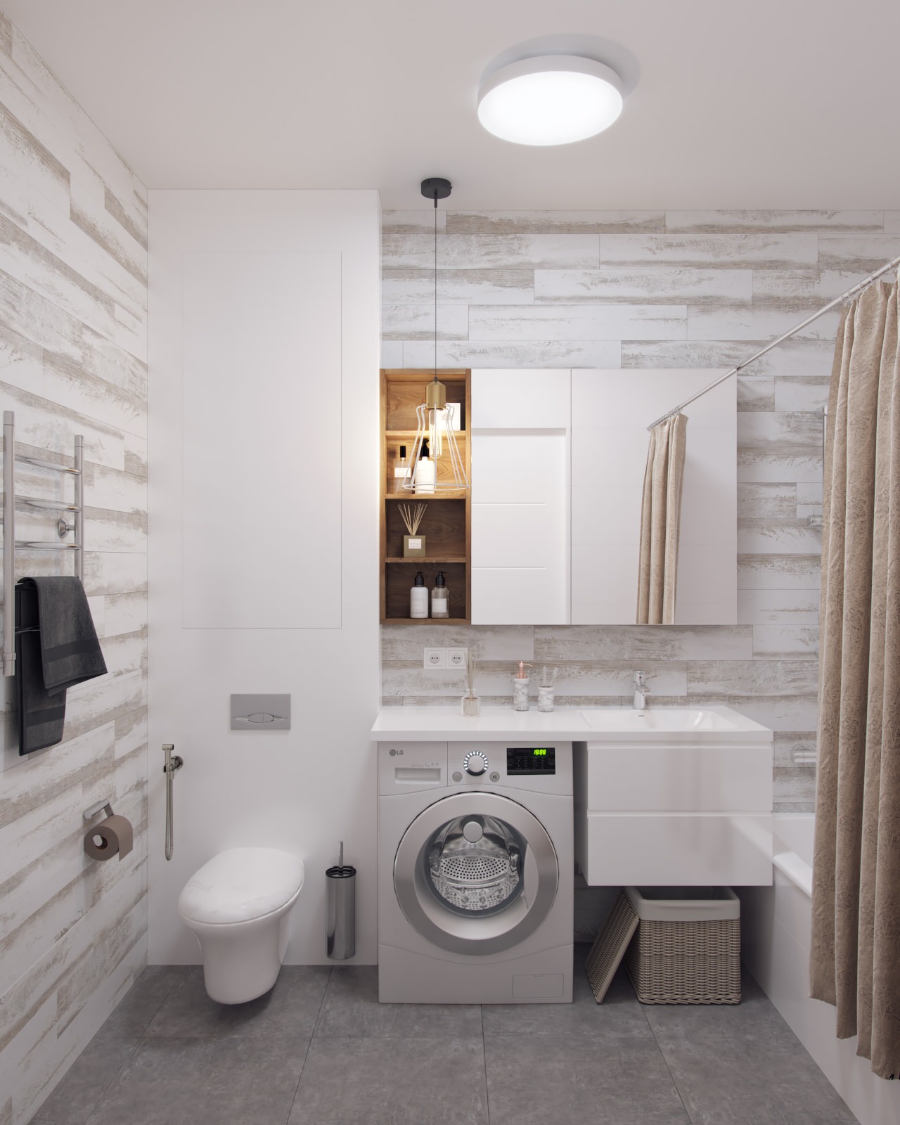 Яркая однушечка для молодой мамы с дочкой