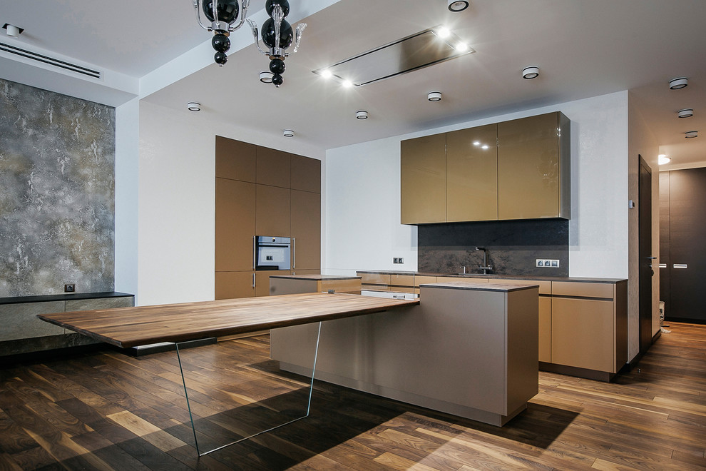 Кухня в пряных тонах