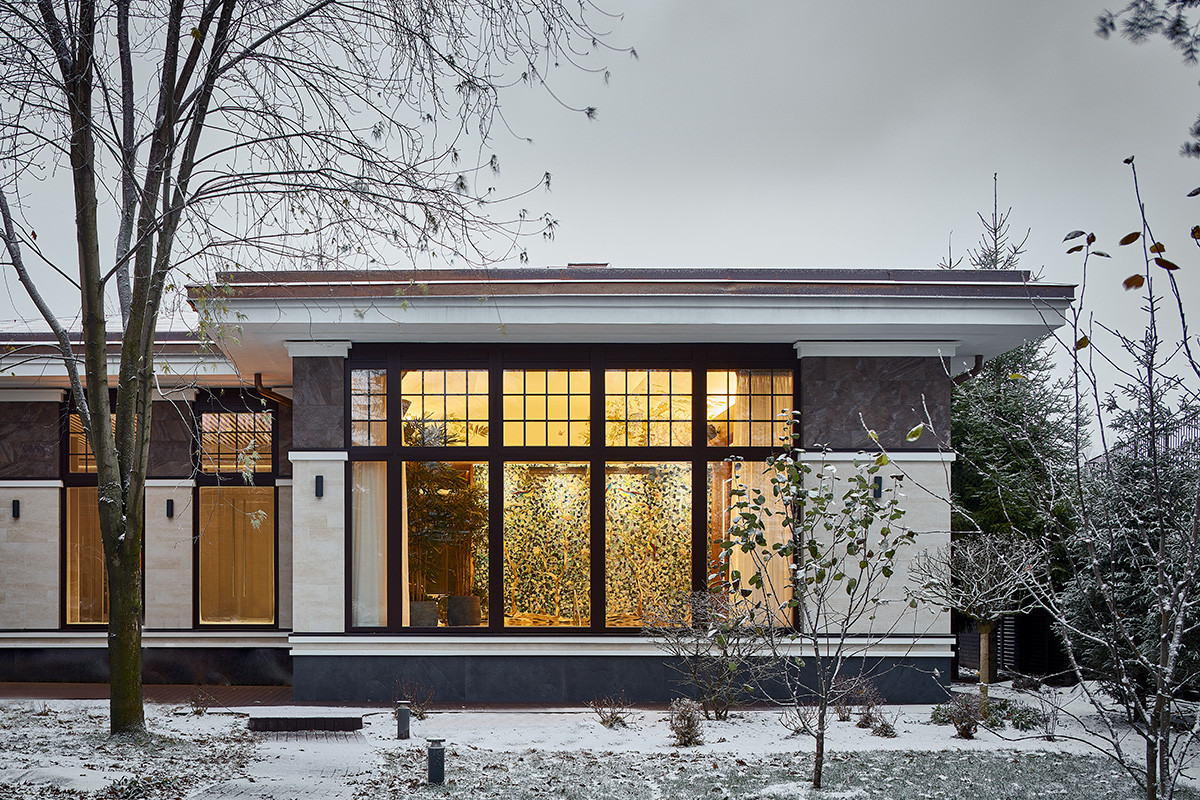 Обложка проекта: СПА пристройка к основному зданию.