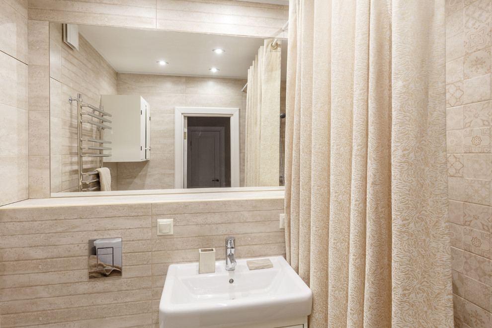 Обложка проекта: Штора для ванной комнаты