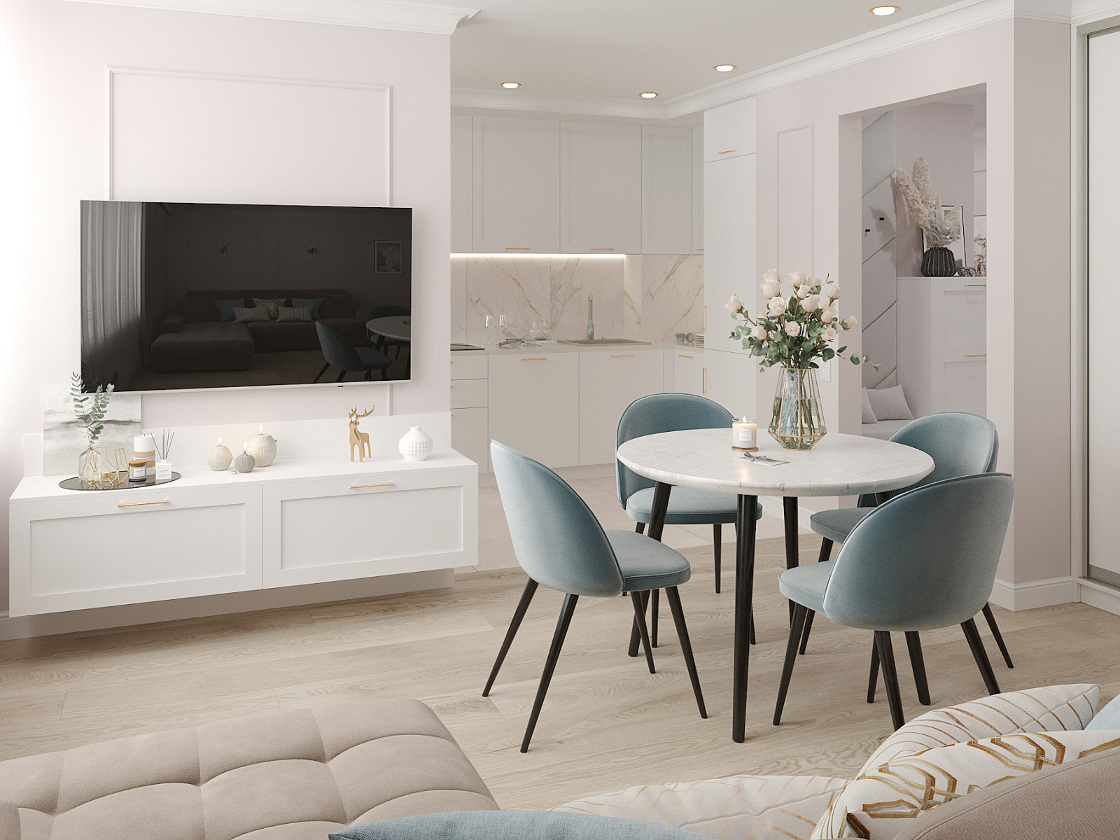 Квартира на бульваре Яна Райниса.