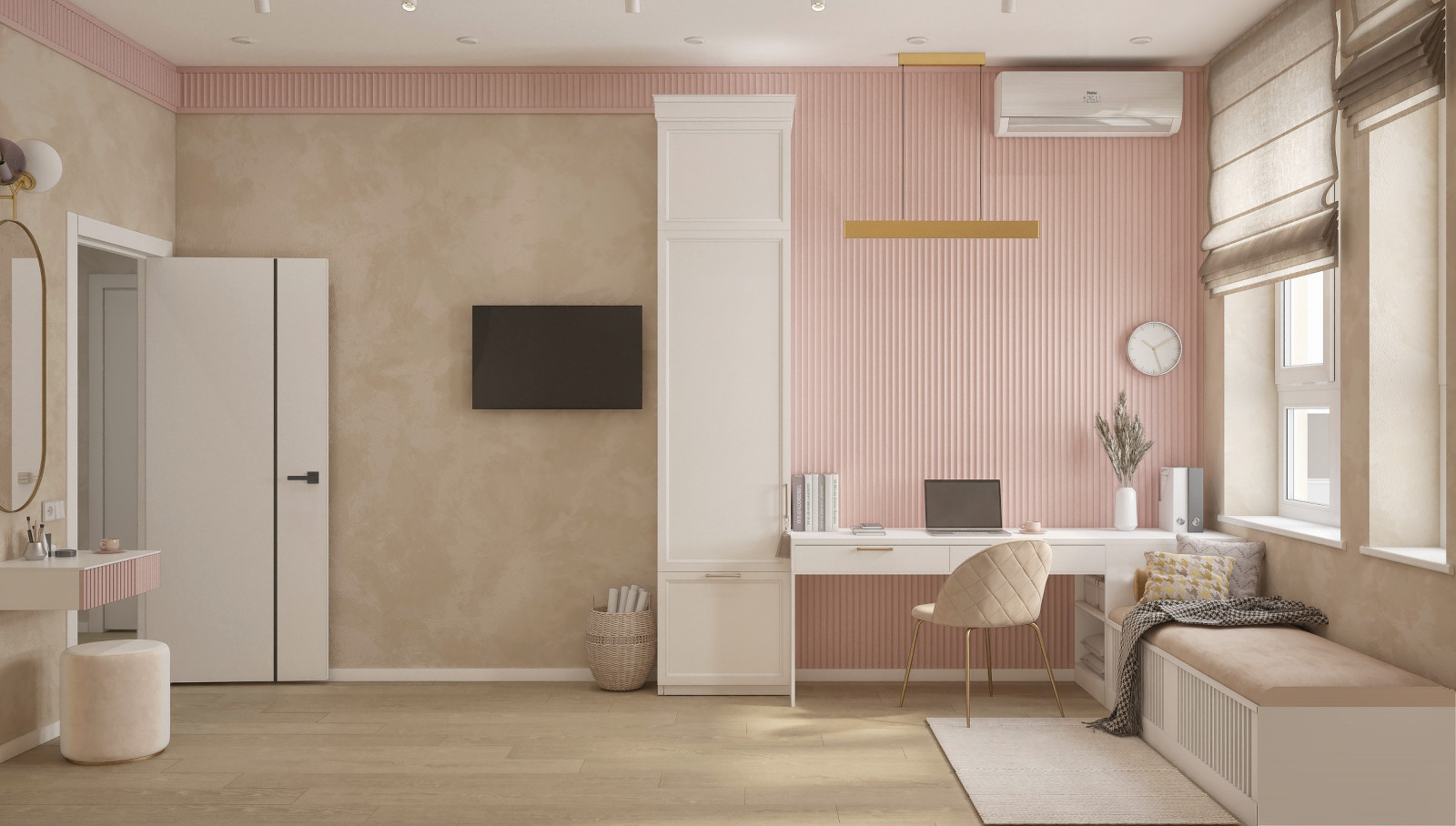 Элегантная квартира в Москве для молодой семьи