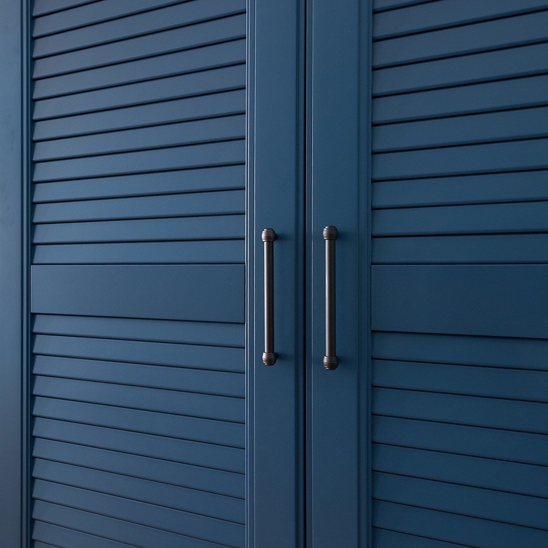 Обложка проекта: Интерьер детской в морском стиле со шкафом от DOMANI-мебель