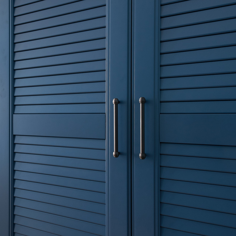 Обложка проекта: Интерьер детской в морском стиле со шкафом от DOMANI-мебель