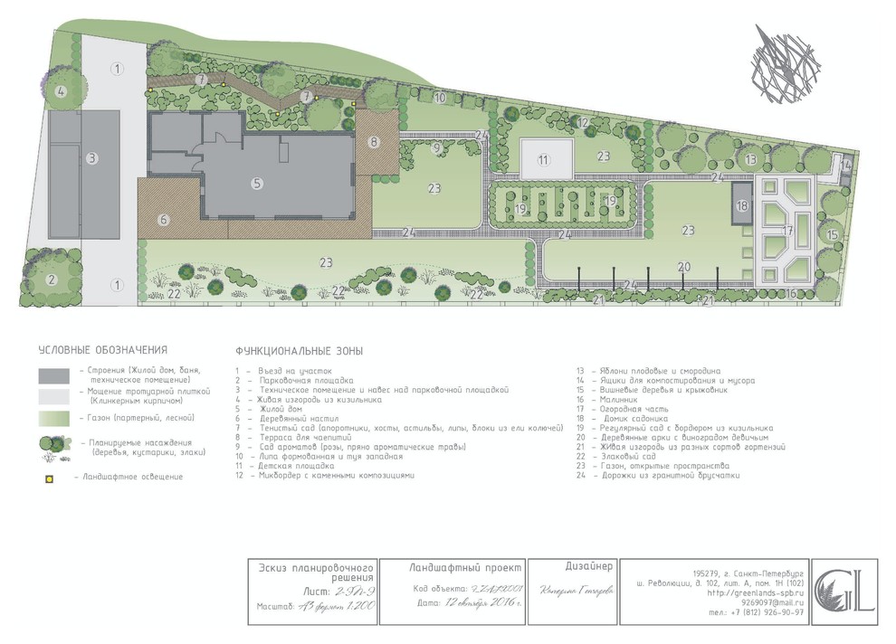 Эскиз планировочного решения 2. Александровское