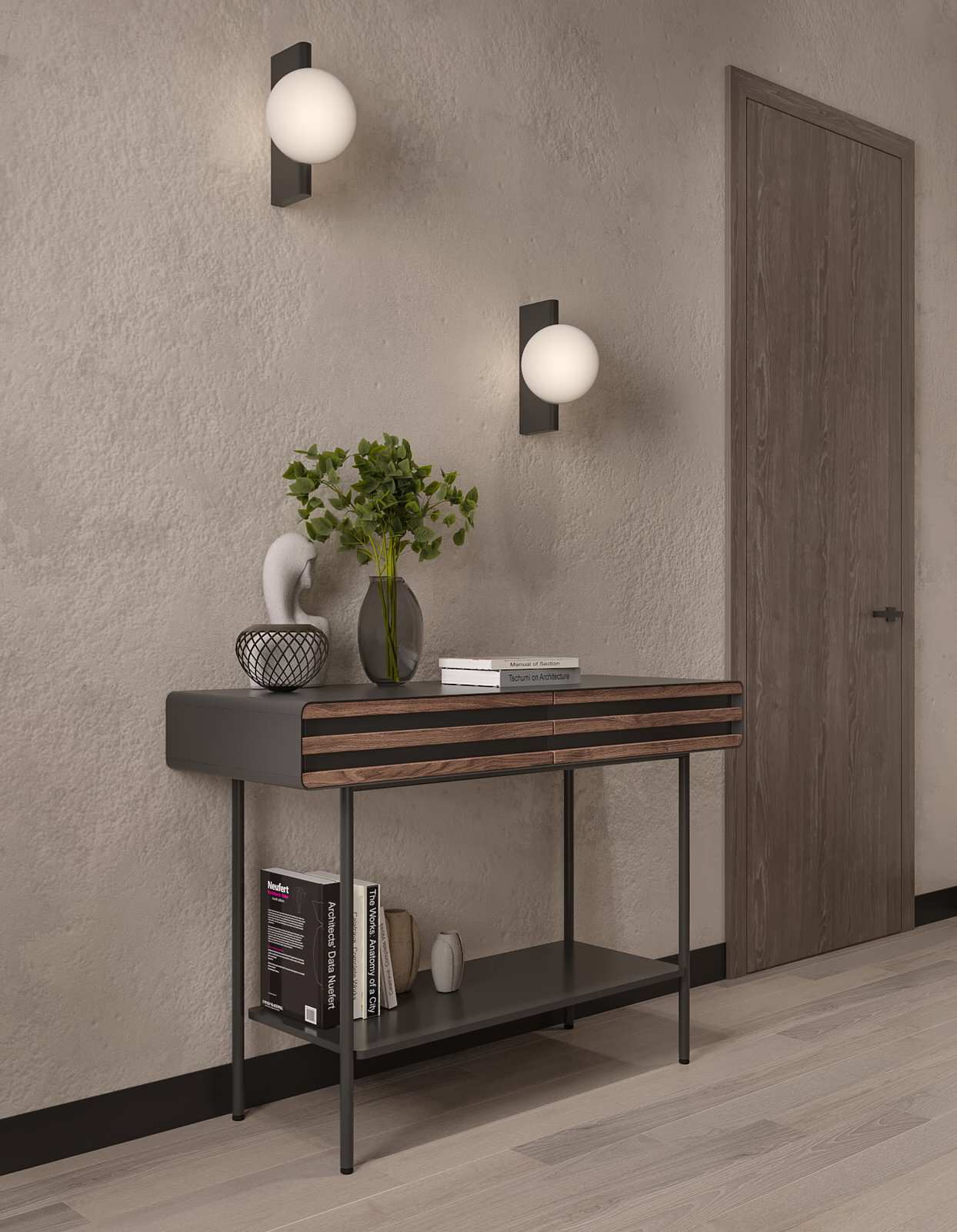 ЖК Серебряный Парк. Прихожая