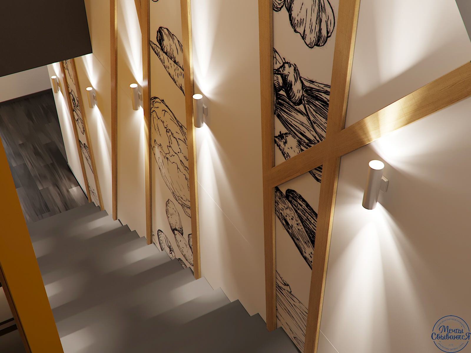 Дизайн-проект интерьера ресторана