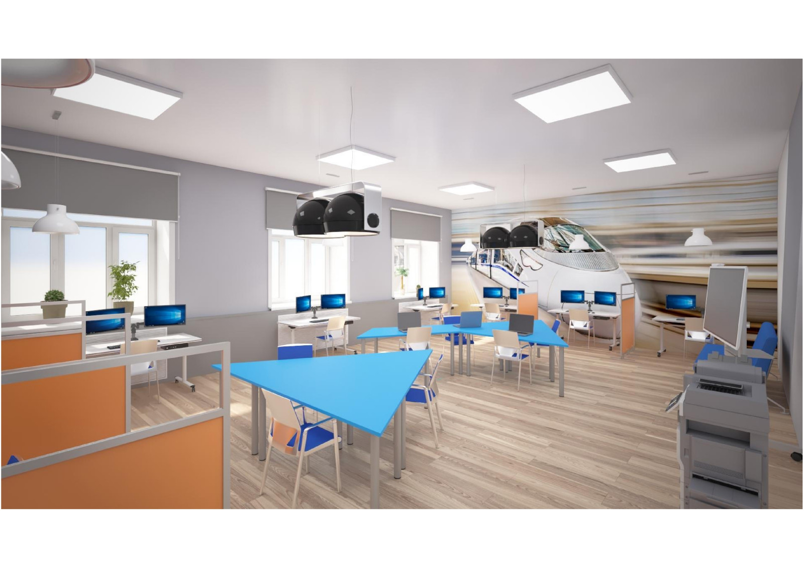 Educational institution: design.
