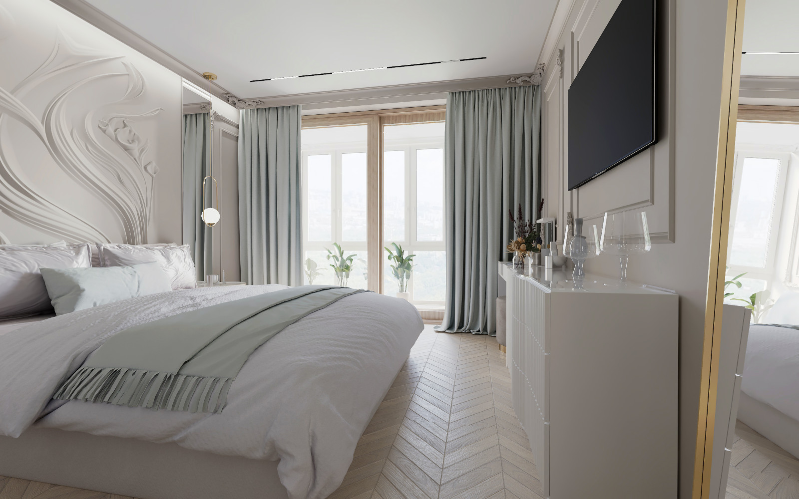 Трехкомнатная квартира в ЖК "Грильяж"