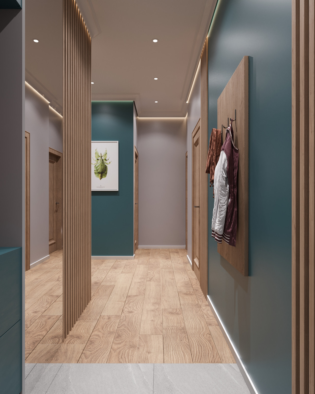 Трехкомнатная квартира 63 м² для семьи с ребенком в ЖК Дмитровское