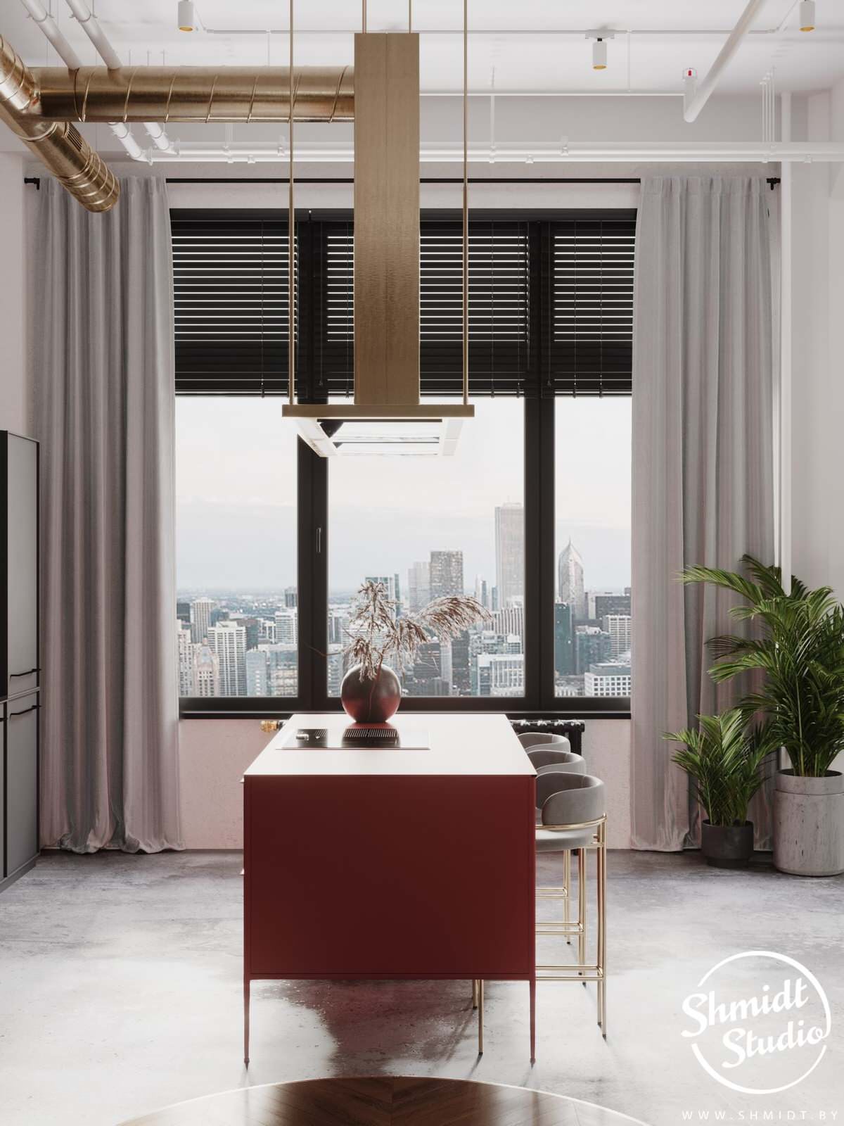 Проект "Modern Loft" | Чикаго