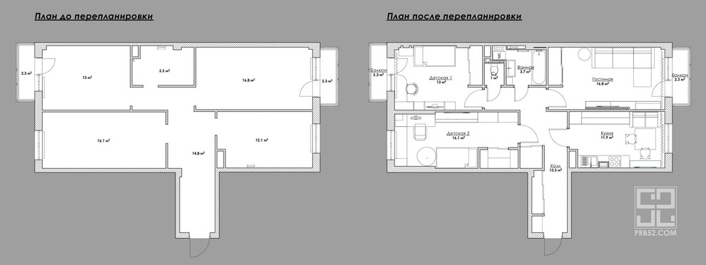 Обложка проекта: Проект интерьера квартиры в ЖК "Каскад"