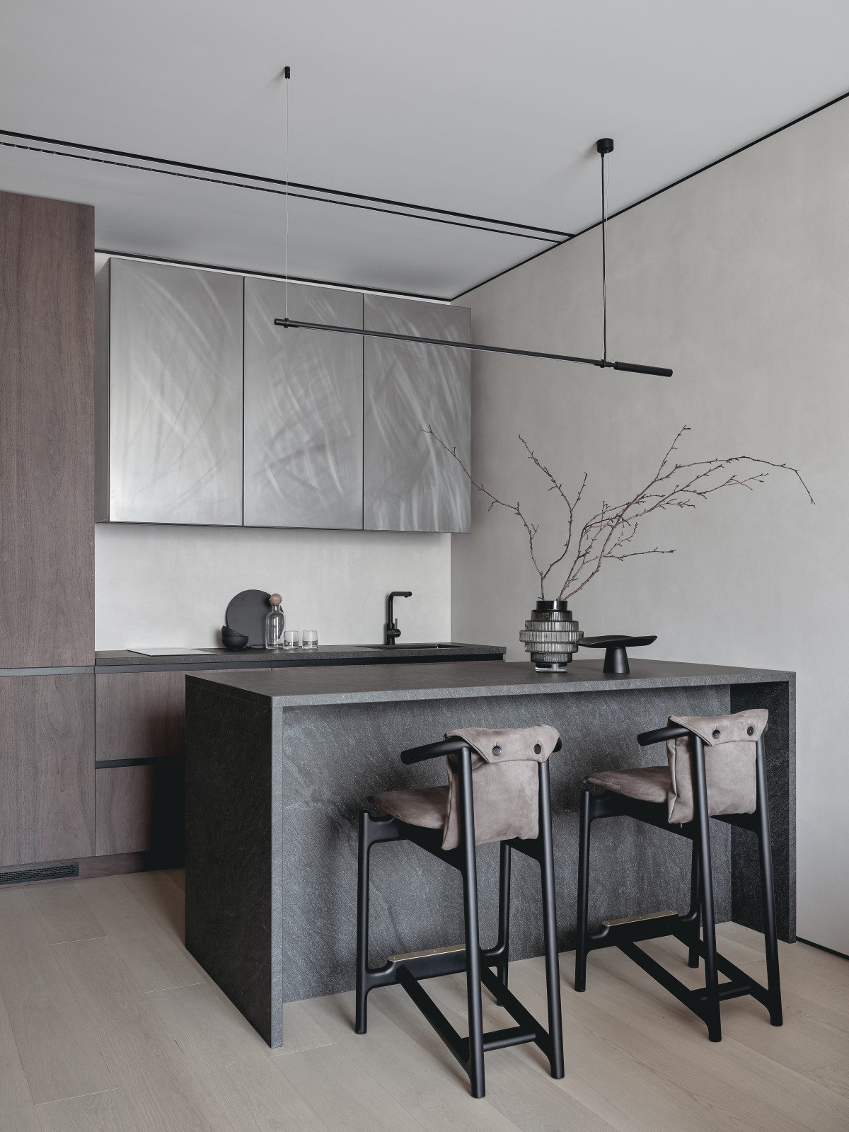 Графичный интерьер, ЖК Шагал