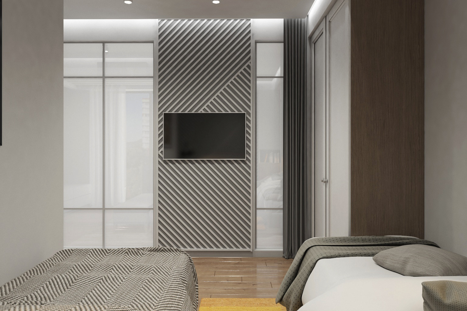 Монохром и дерево