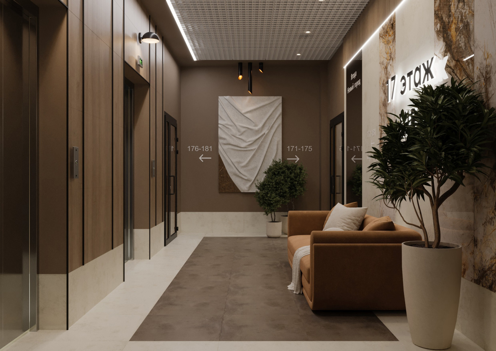 Проект входной группа ЖК "Новый город"