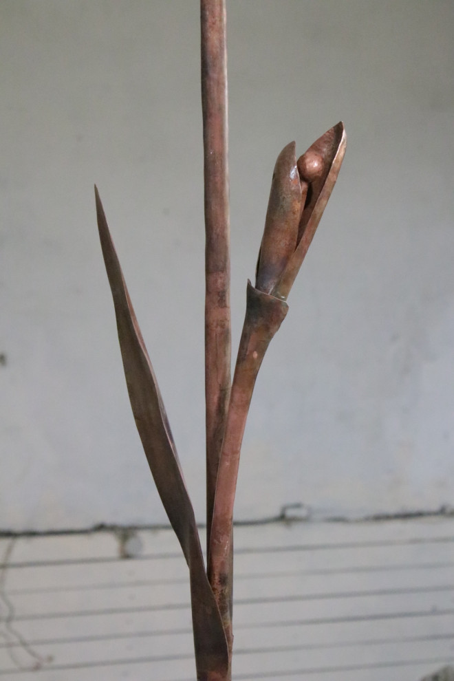 Обложка проекта: Медные цветы для ресторана Culta