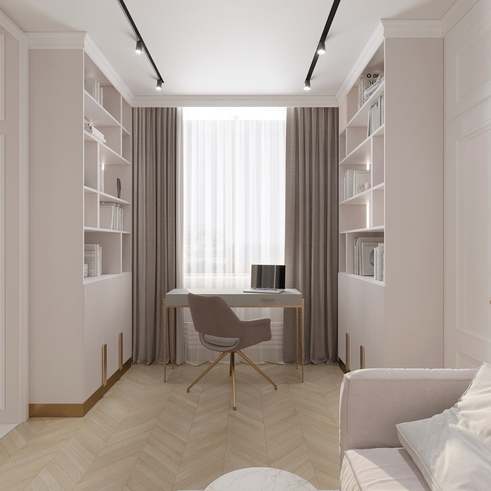 Дизайн-проект ЖК Династия 67кв.м