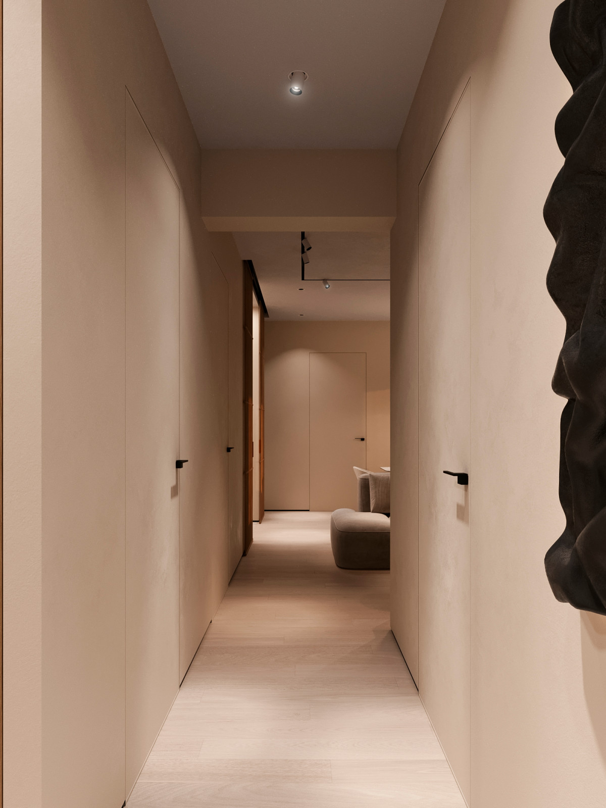 Обложка проекта: Гостиная. Апарт-комплекс Sky View. г. Москва