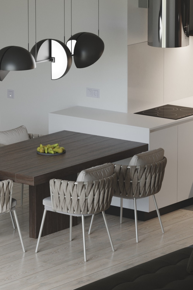 Обложка проекта: гостиная-кухня