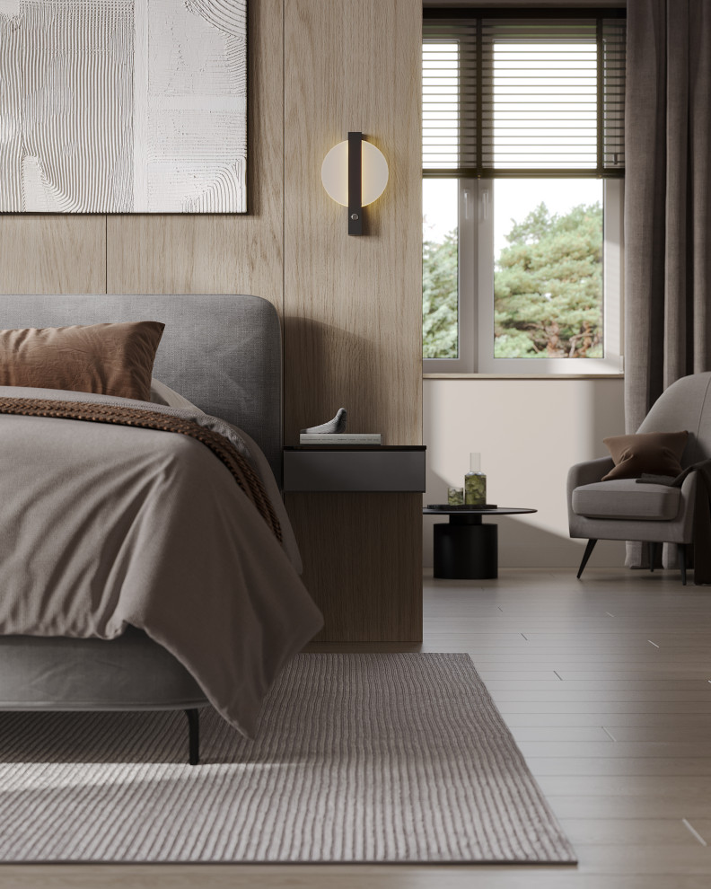 Дом Лесной Остров. Мастер-спальня