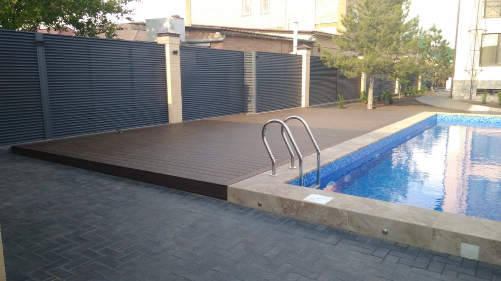 Террасы для бассейнов, причалов