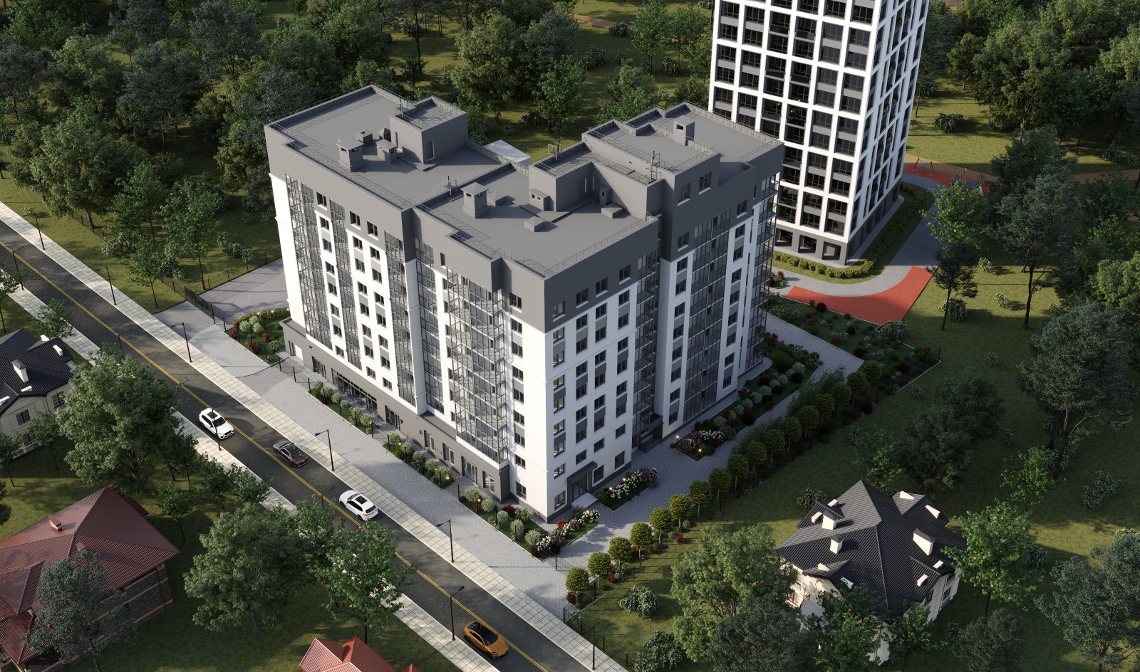 Экстерьер и интерьер пространства ОГНИ ИСЕТИ