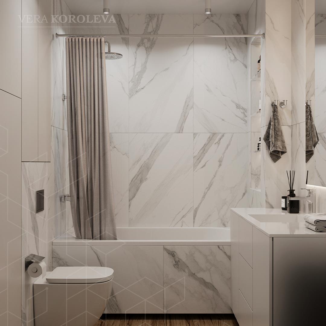 Дизайн-проект однокомнатной квартиры в ЖК "Модум")