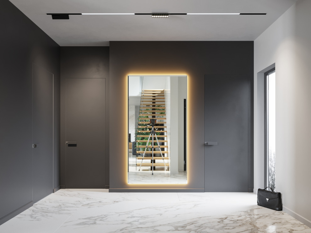 Загородный дом под Санкт-Петербургом. Прихожая