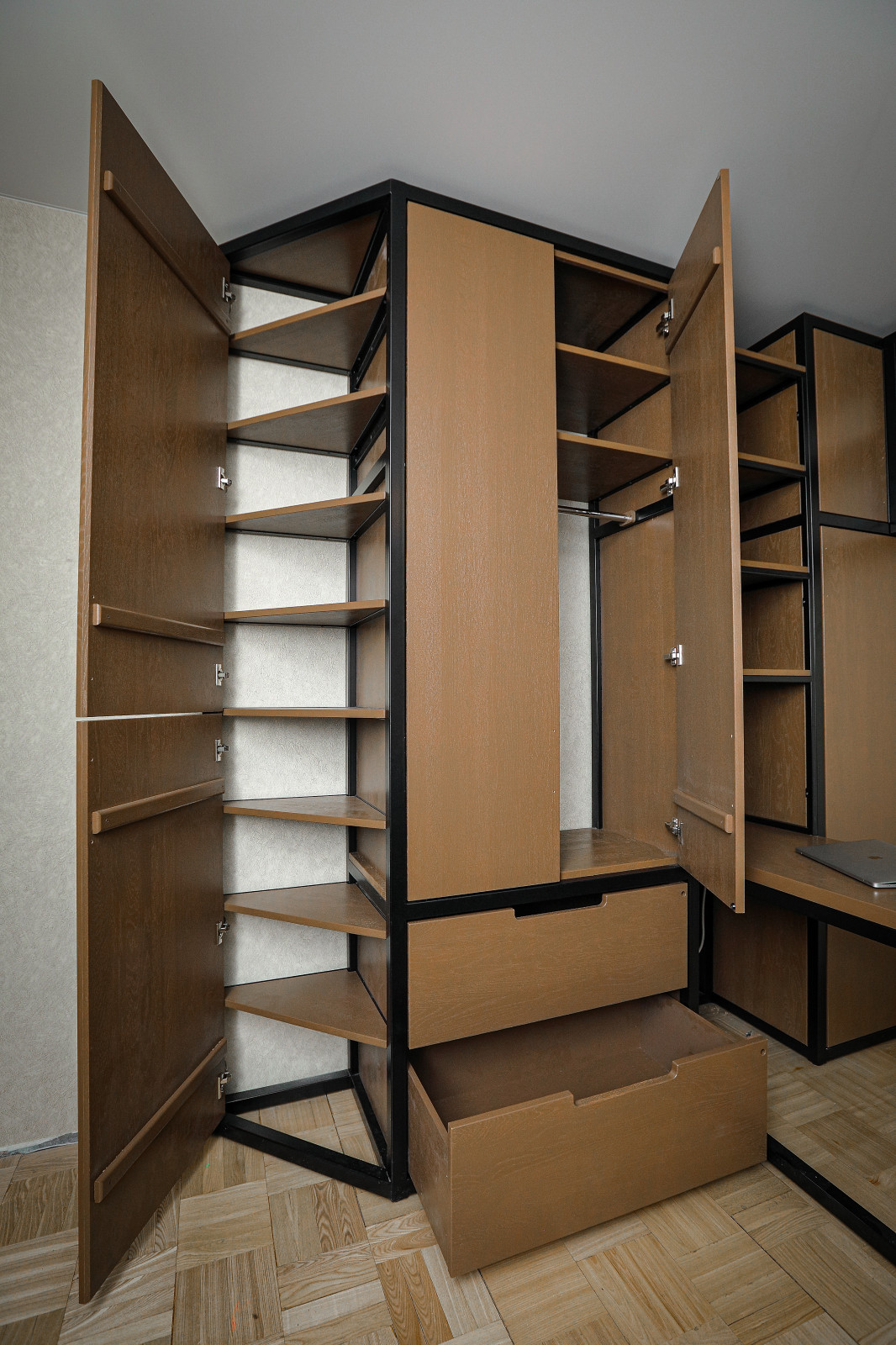 Комната в стиле лофт