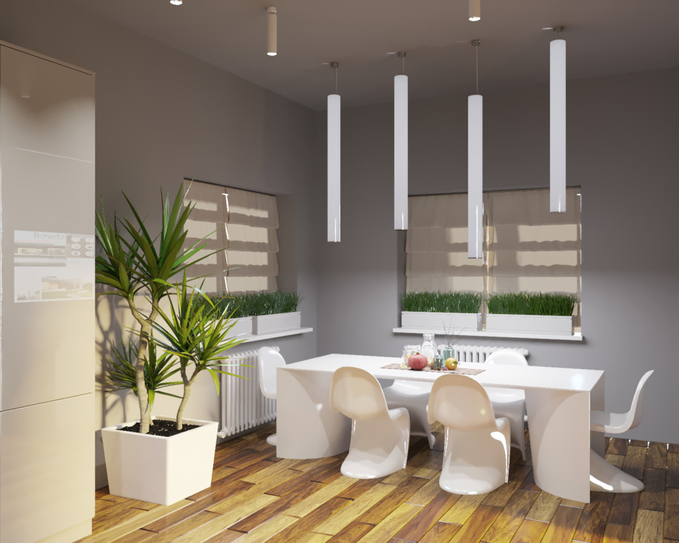 Обложка проекта: Кухня-столовая в частном доме