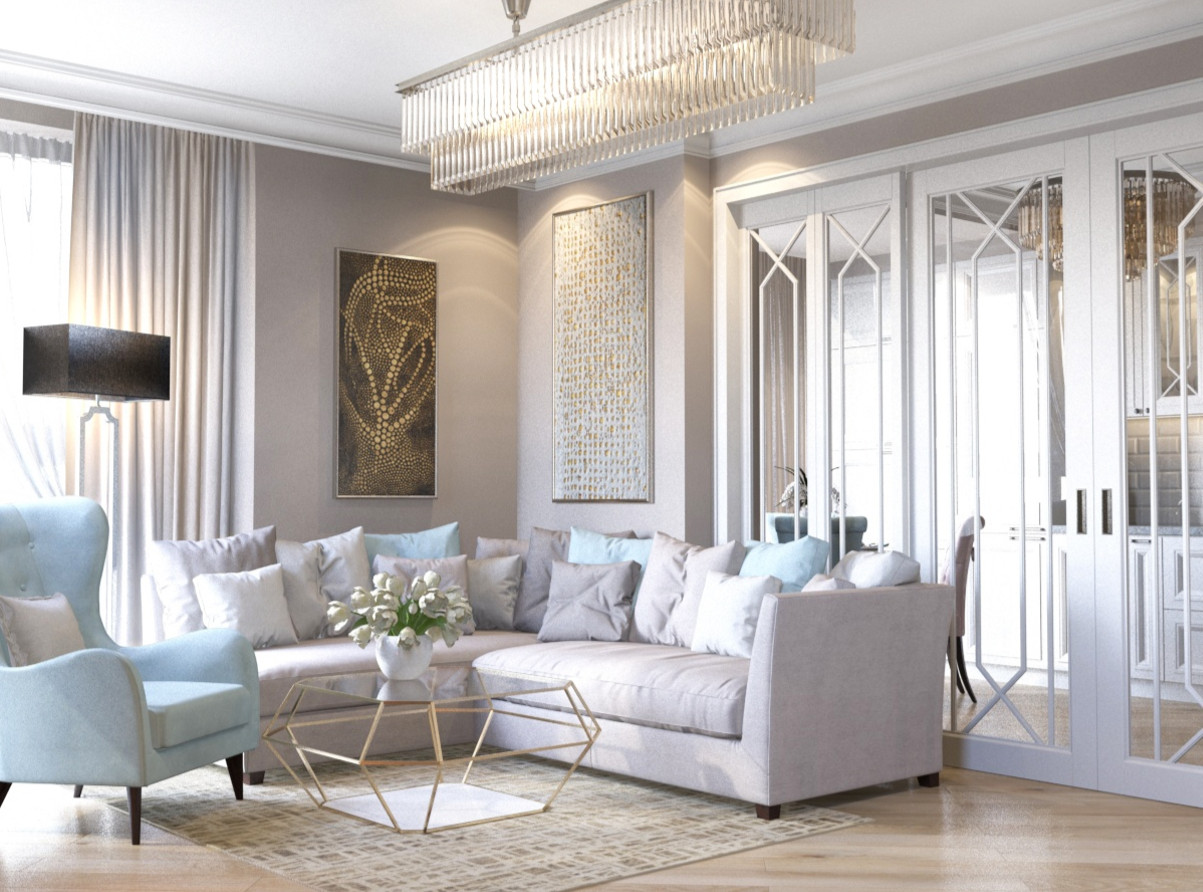 Дизайн-проект 83.3м2