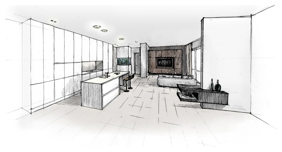 Houzz тур: Большая квартира, собранная из пяти маленьких