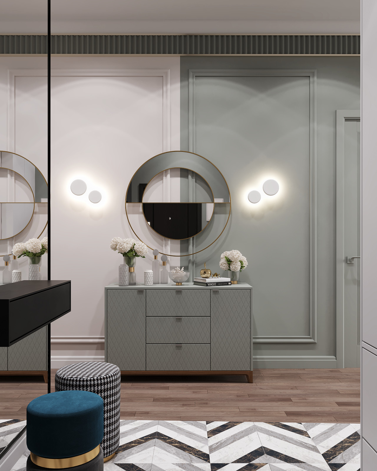 Трехкомнатная квартира