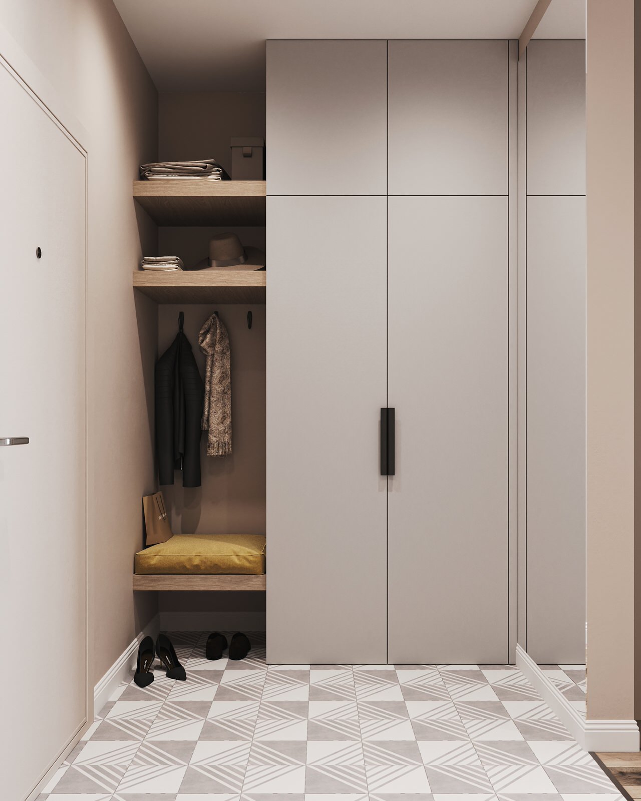 Обложка проекта: Небольшая квартира в ЖК Манхэттен