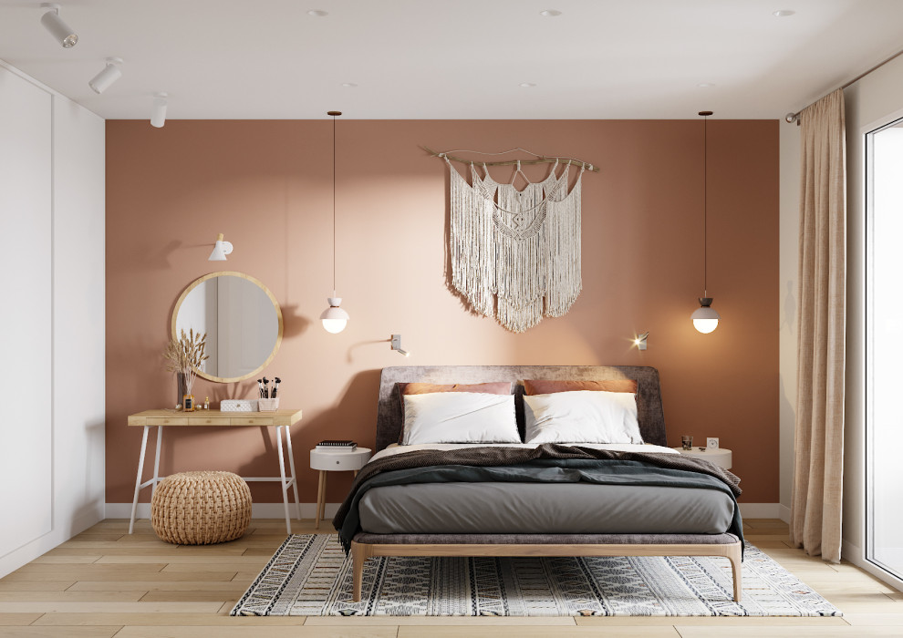 Проект квартиры "Пудра и шоколад"