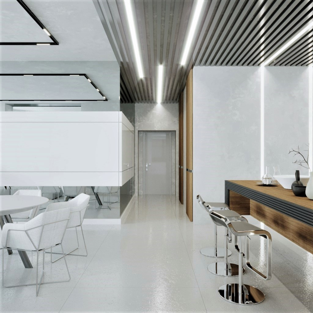 Концепция интерьера пентхауса