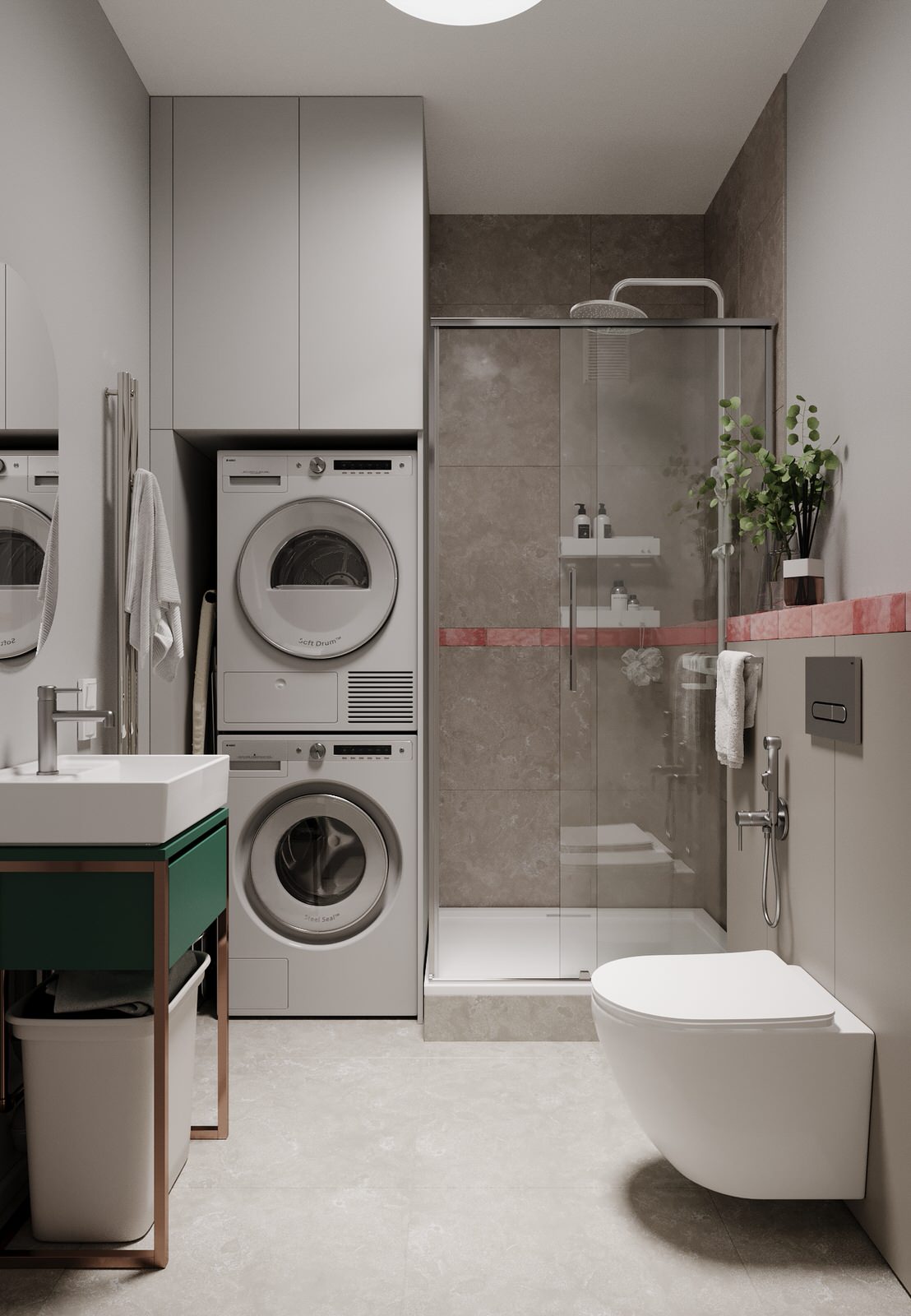 Санузлы ЖК Нескучный сад