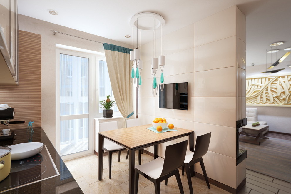 Дизайн интерьера двухкомнатной квартиры в новостройке по ул. Калинина