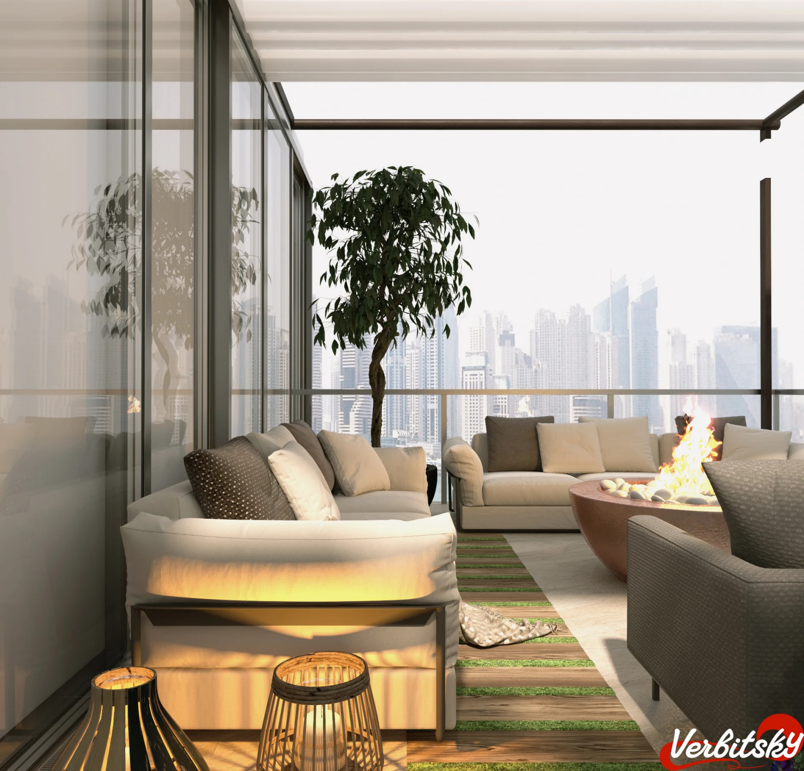 Дизайн проект для семьи депутата в DUBAI